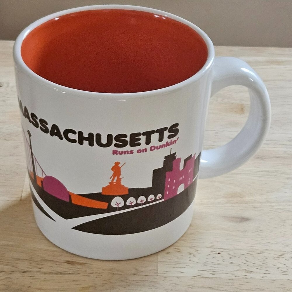 Dunkin donut Massachusetts  destination mug 2012